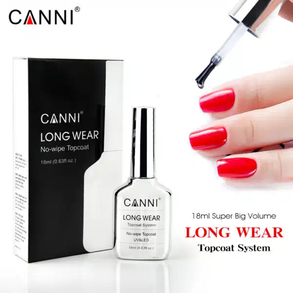 טופ ללא נטרול מבריק לאורך זמן קאני 18 מיל CANNI LONG WEAR TOP
