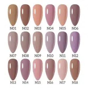 לק ג'ל צבעי ניוד 15 מיל GELPOLISH