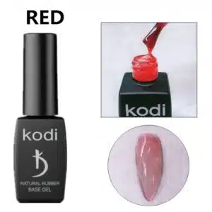 ראבר בייס קודי בצבע 12ML RUBBER KODI RED
