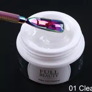 ג'ל לבניה סמיך לבניית ציפורניים שקוף FULL BEAUTY 01