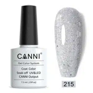 לק ג'ל קאני צבע נצנצים אולטרה 215 CANNI