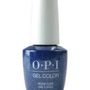 לק ג'ל OPI-U19 – Nessie Plays Hide & Sea-K כחול כהה