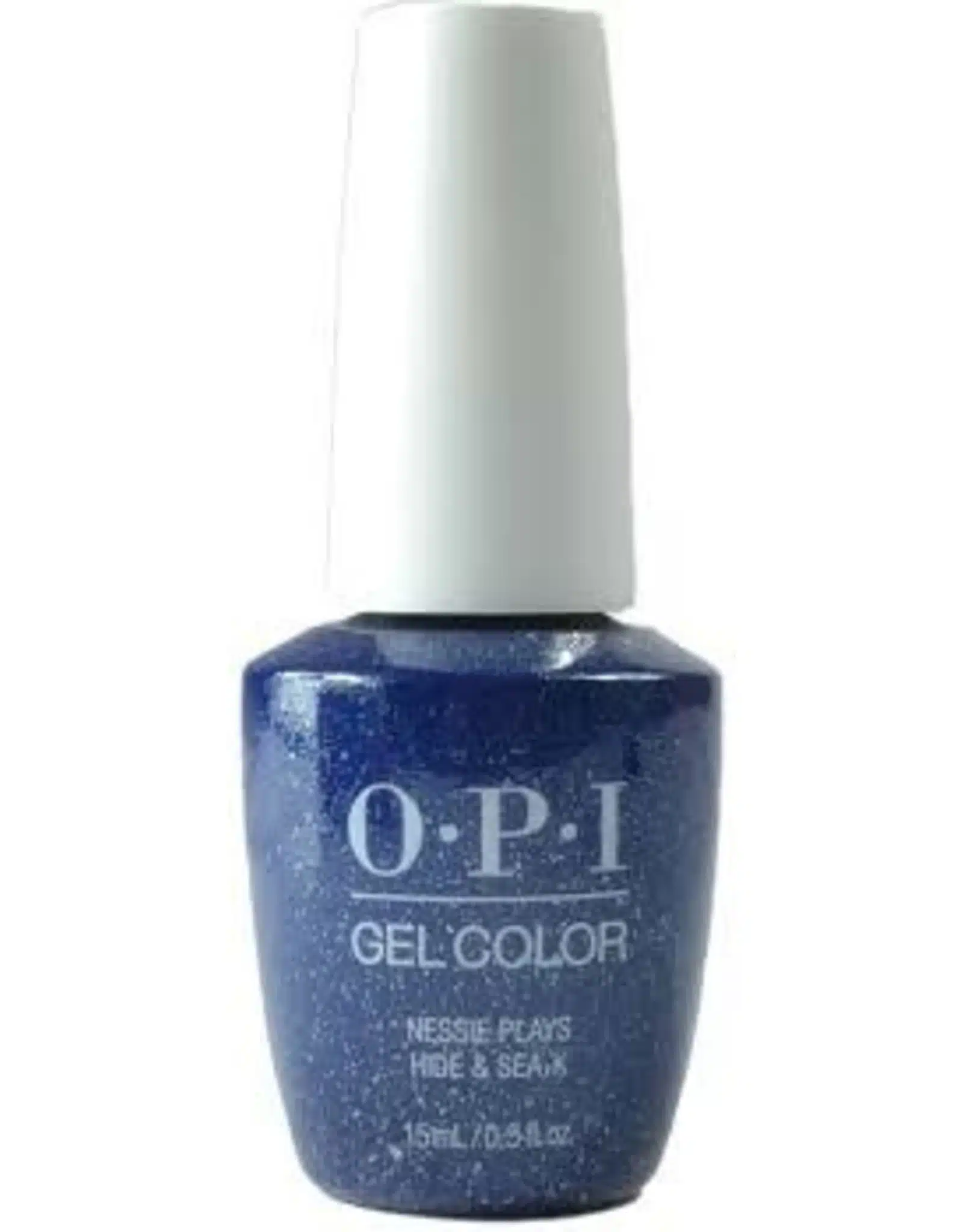 לק ג'ל OPI-U19 - Nessie Plays Hide & Sea-K כחול כהה